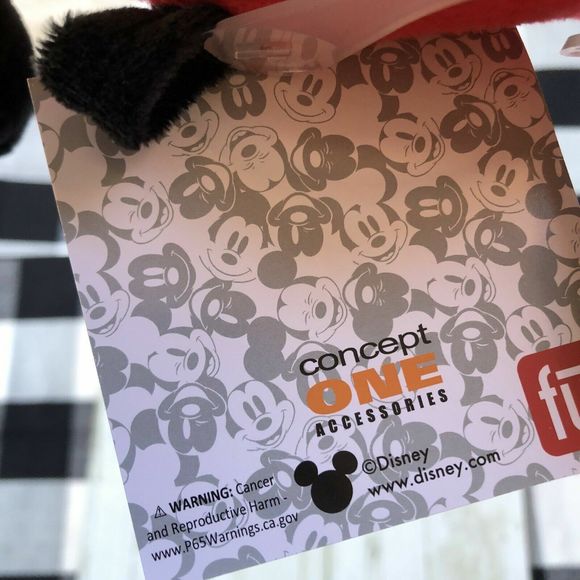 Mickey Mouse Travel Pillow Let’s Go Red New! $48+ - Picture 5 of 6